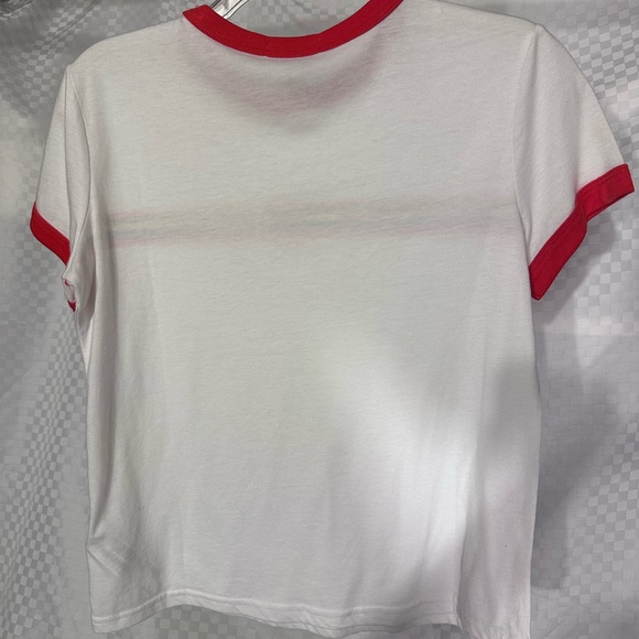 NWT Forever 21 Rainbow Striped Tee - Picture 2 of 5